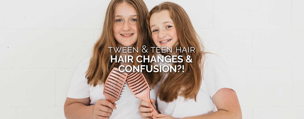 Tweens and teenager's hair gets more oily due to hormones