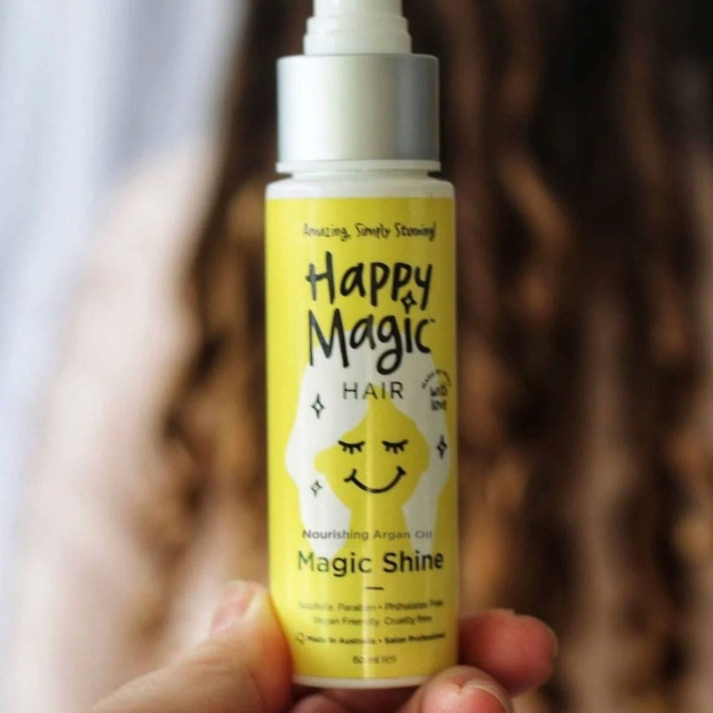 Happy Hair Brush Argan Oil Magic Shine