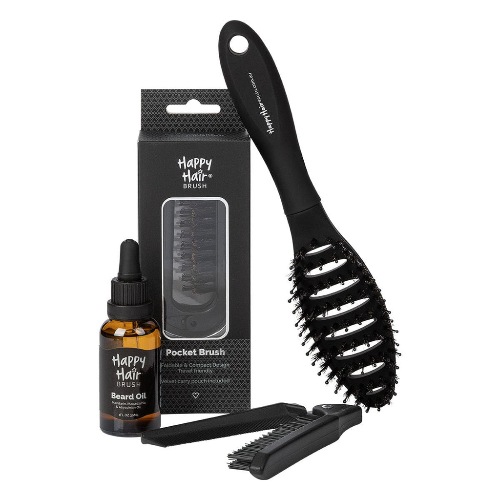 Happy Hair Brush Dad with A Beard Pack