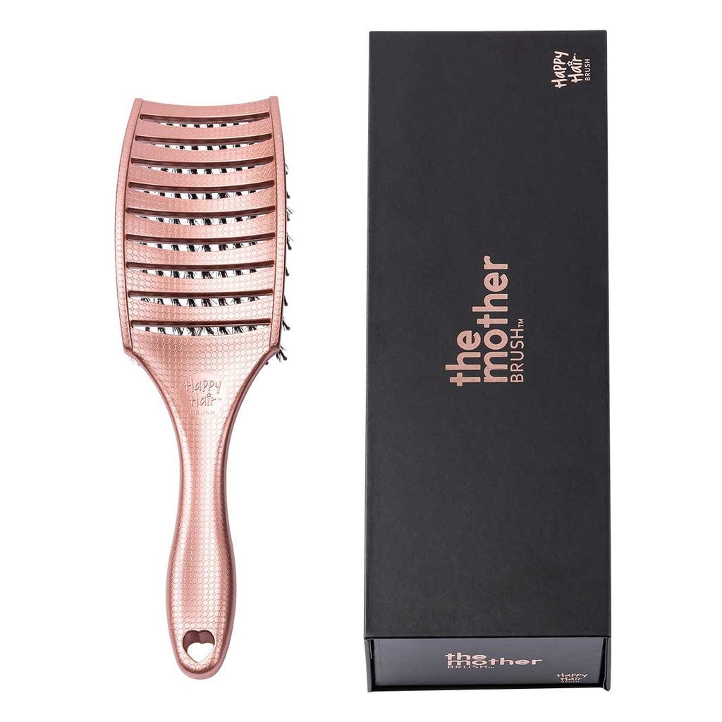 Happy Hair Brush FREE GIFT - Mother Brush - Rose Gold