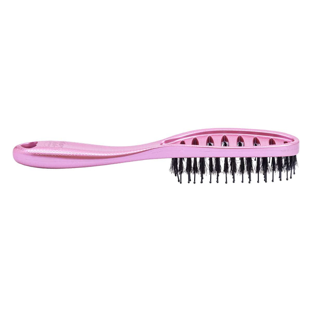 Happy Hair Brush Hair Brush Happy Detangler Mini Brush - Pink