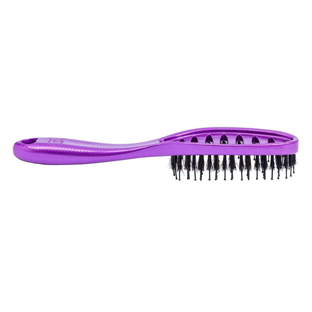 Happy Hair Brush Hair Brush Happy Detangler Mini Brush - Purple