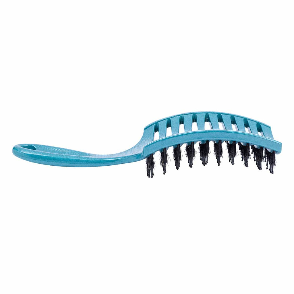 Happy Hair Brush Hair Brush Happy Detangler Paddle Brush - Teal