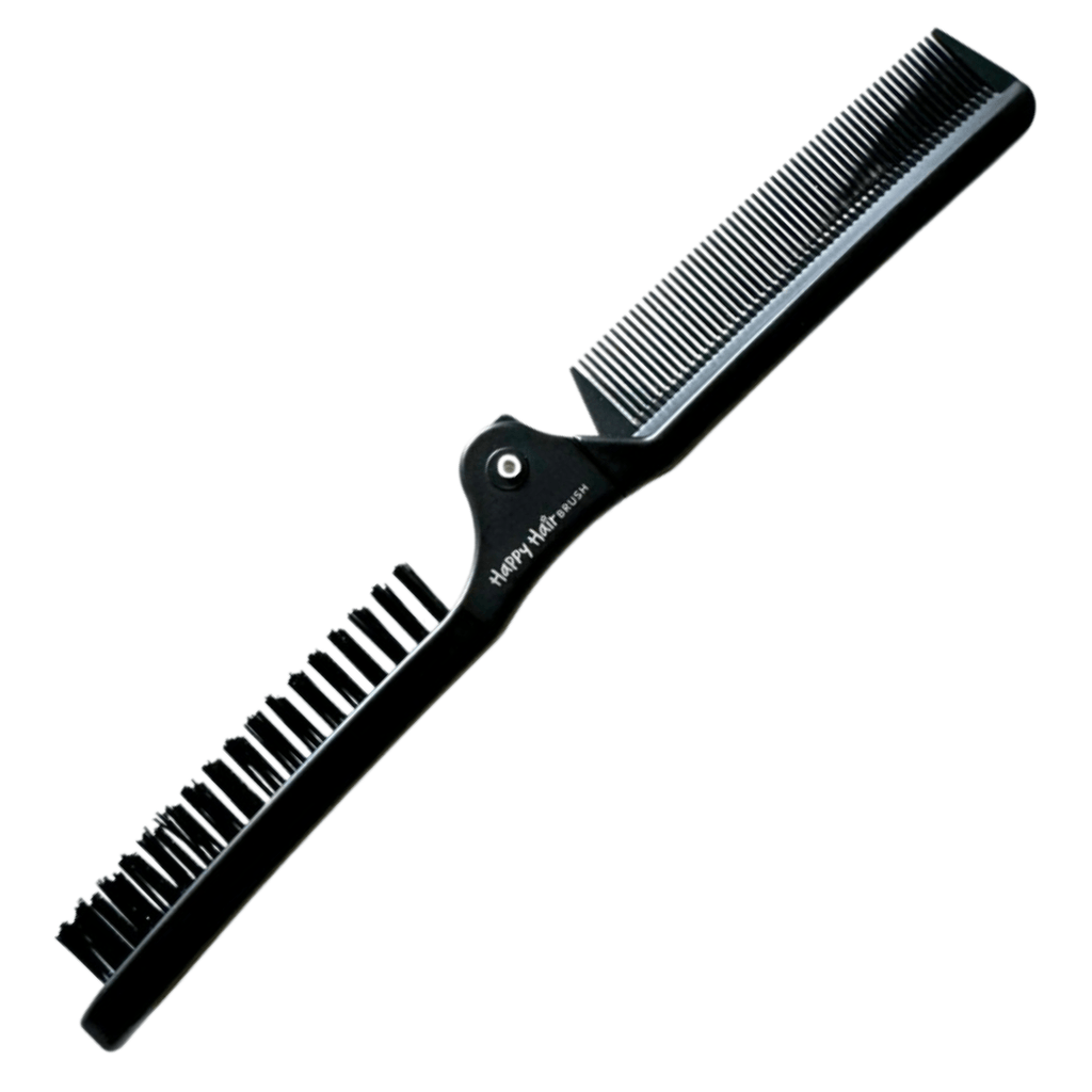 Happy Hair Brush Hair Comb Pocket Folding Comb