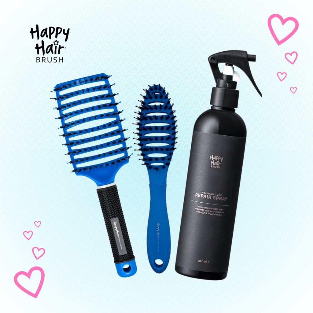 Happy Hair Brush Happy Hair Packs