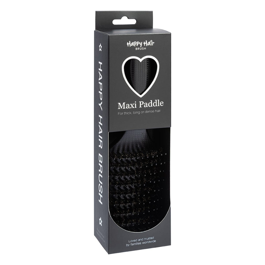 Happy Hair Brush Hair Brush Maxi Brush - Black