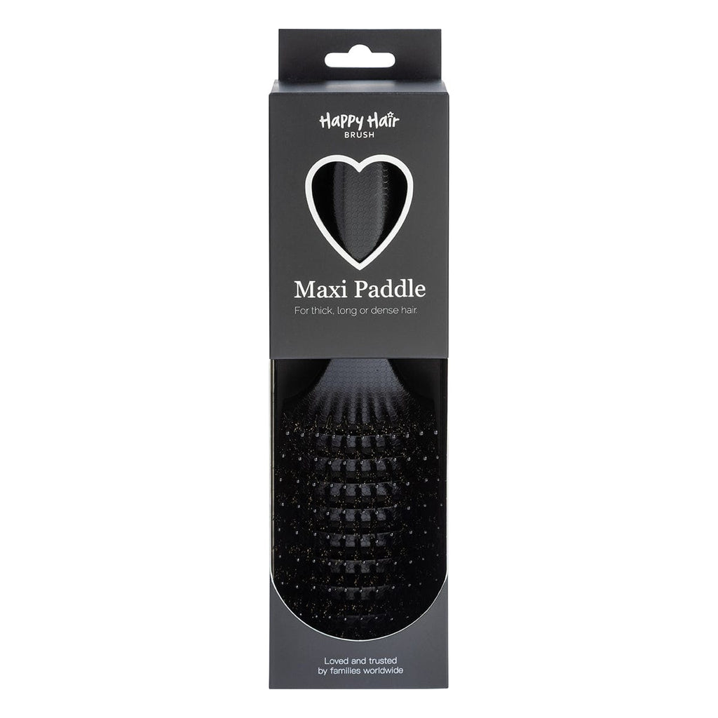 Happy Hair Brush Hair Brush Maxi Brush - Black