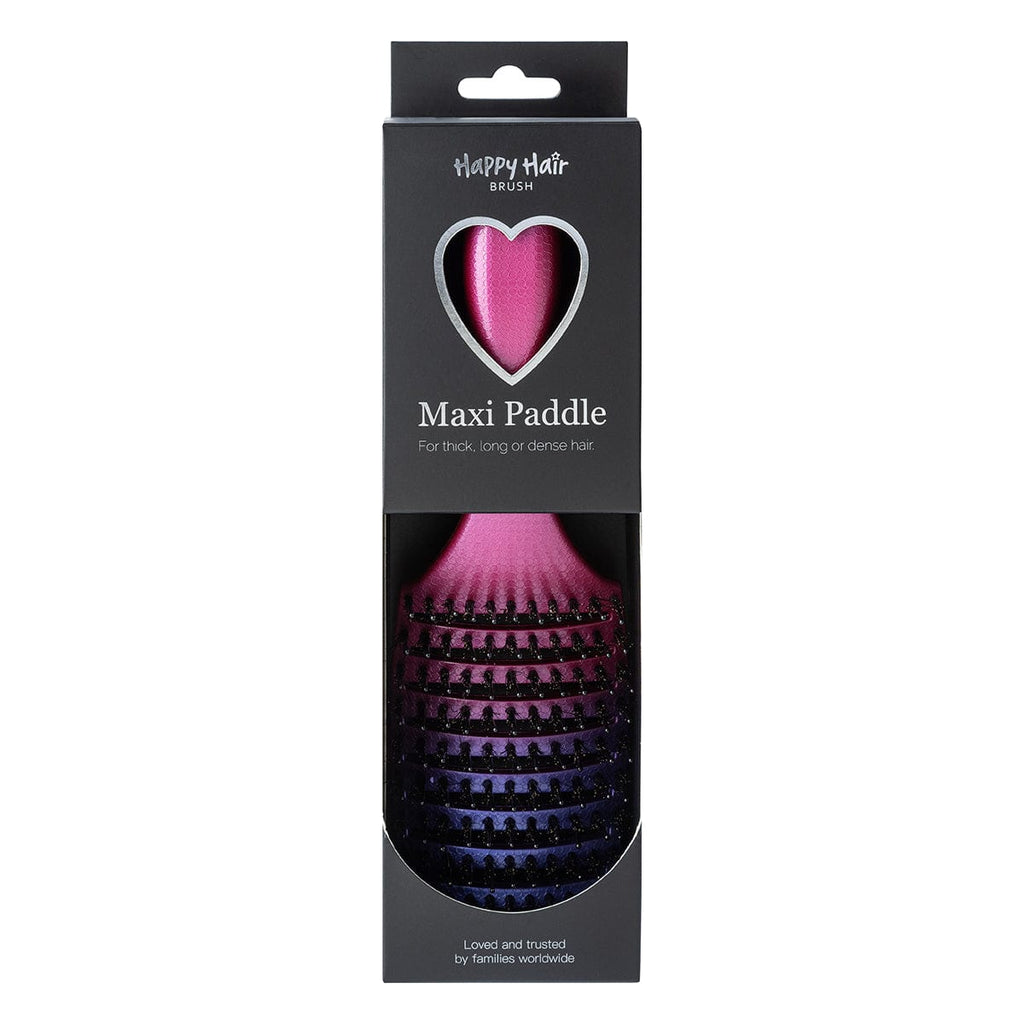 Happy Hair Brush Maxi Paddle - Pink