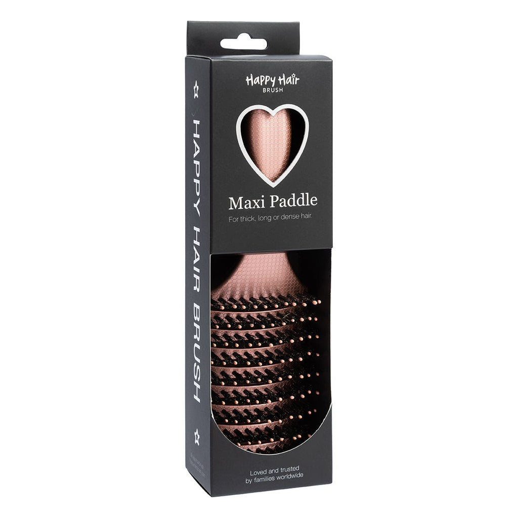 Happy Hair Brush Maxi Paddle - Rose Gold