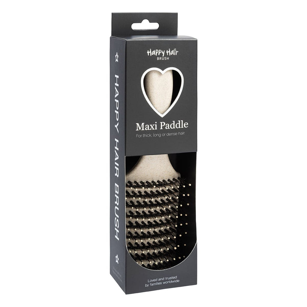 Happy Hair Brush Maxi Paddle - Sand