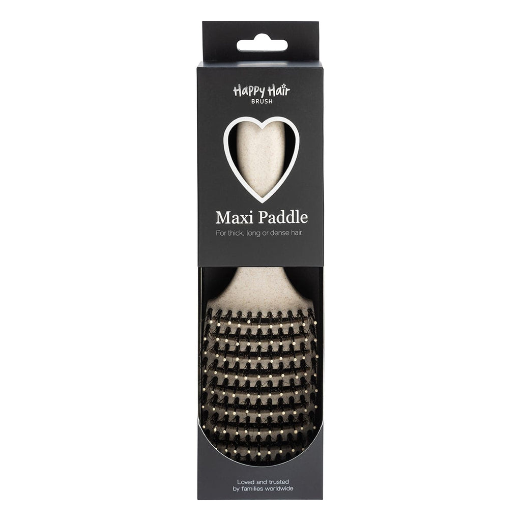 Happy Hair Brush Maxi Paddle - Sand