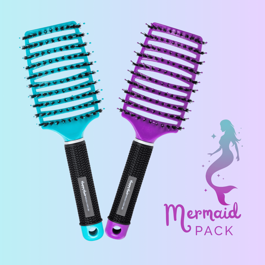 Happy Hair Brush Brush Pack Mermaid Pack