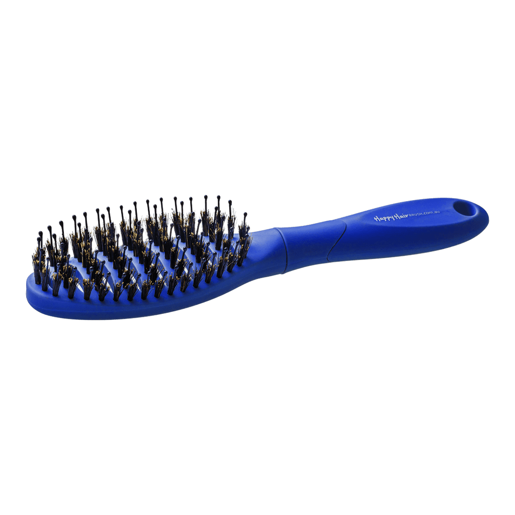 Happy Hair Brush Mini Paddle Brush Mini Happy Hair Brush - Cobalt Blue