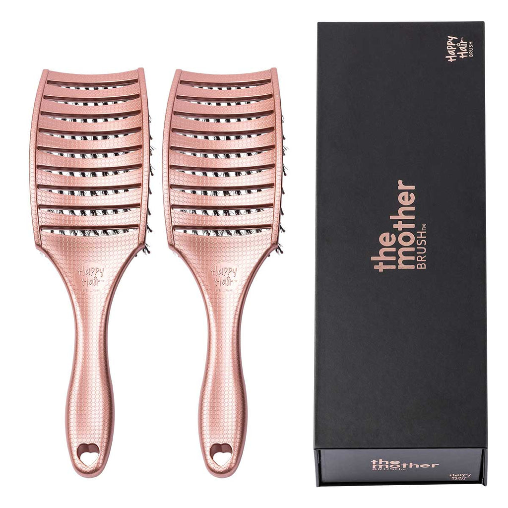 Happy Hair Brush Mother Brush - 2 Pack