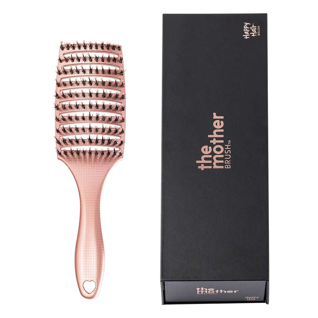 Happy Hair Brush Mother Brush - Rose Gold