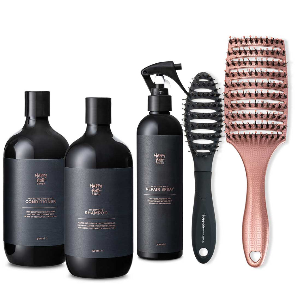 Happy Hair Brush Mother Brush Ultimate Pack