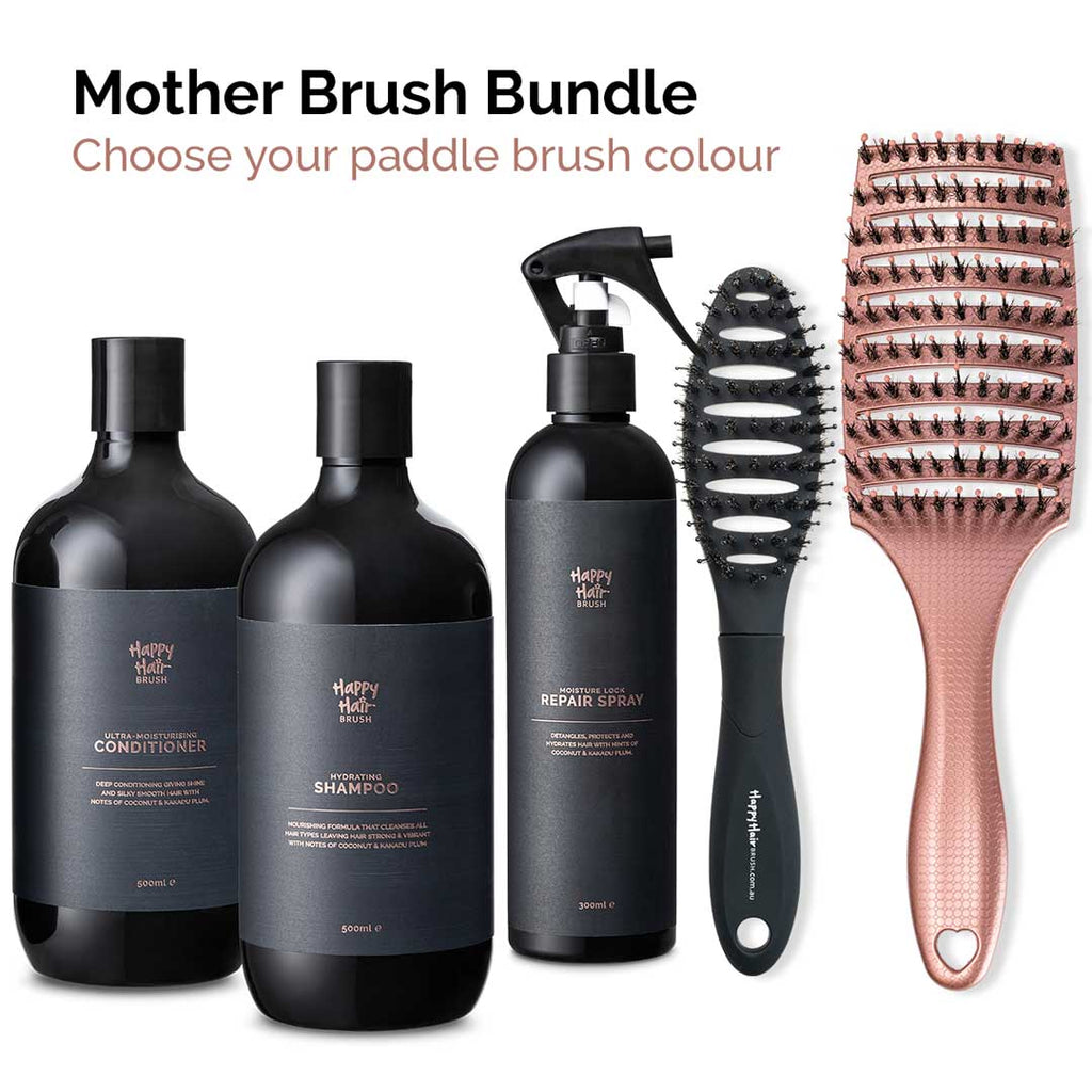 Happy Hair Brush Mother Brush Ultimate Pack