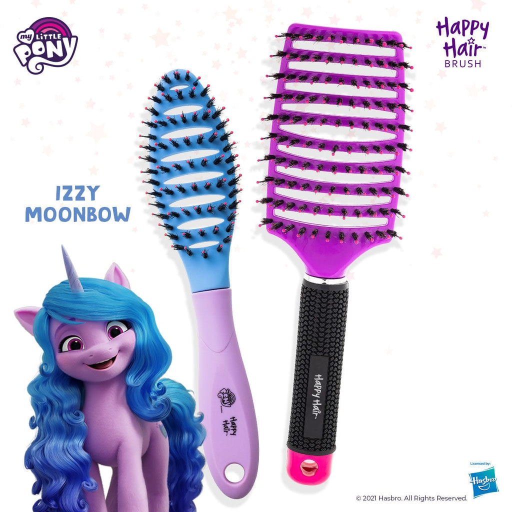Happy Hair Brush My Little Pony Izzy My Little Pony Brush Pack