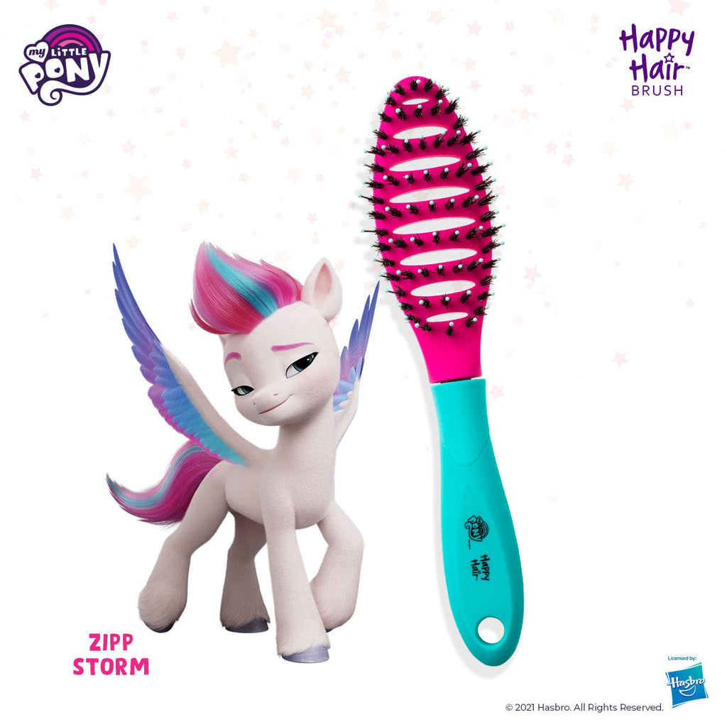 Happy Hair Brush My Little Pony My Little Pony Mini Brush - Zipp