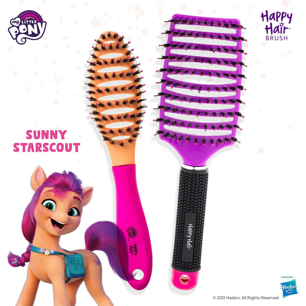Happy Hair Brush My Little Pony Sunny My Little Pony Brush Pack