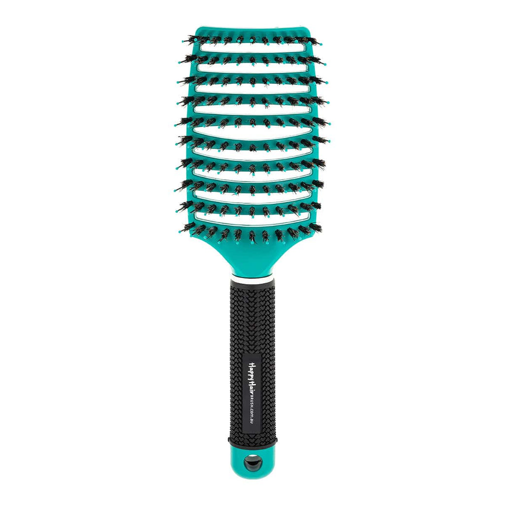 Happy Hair Brush Original Paddle Brush Forest Green Original Happy Hair Brush