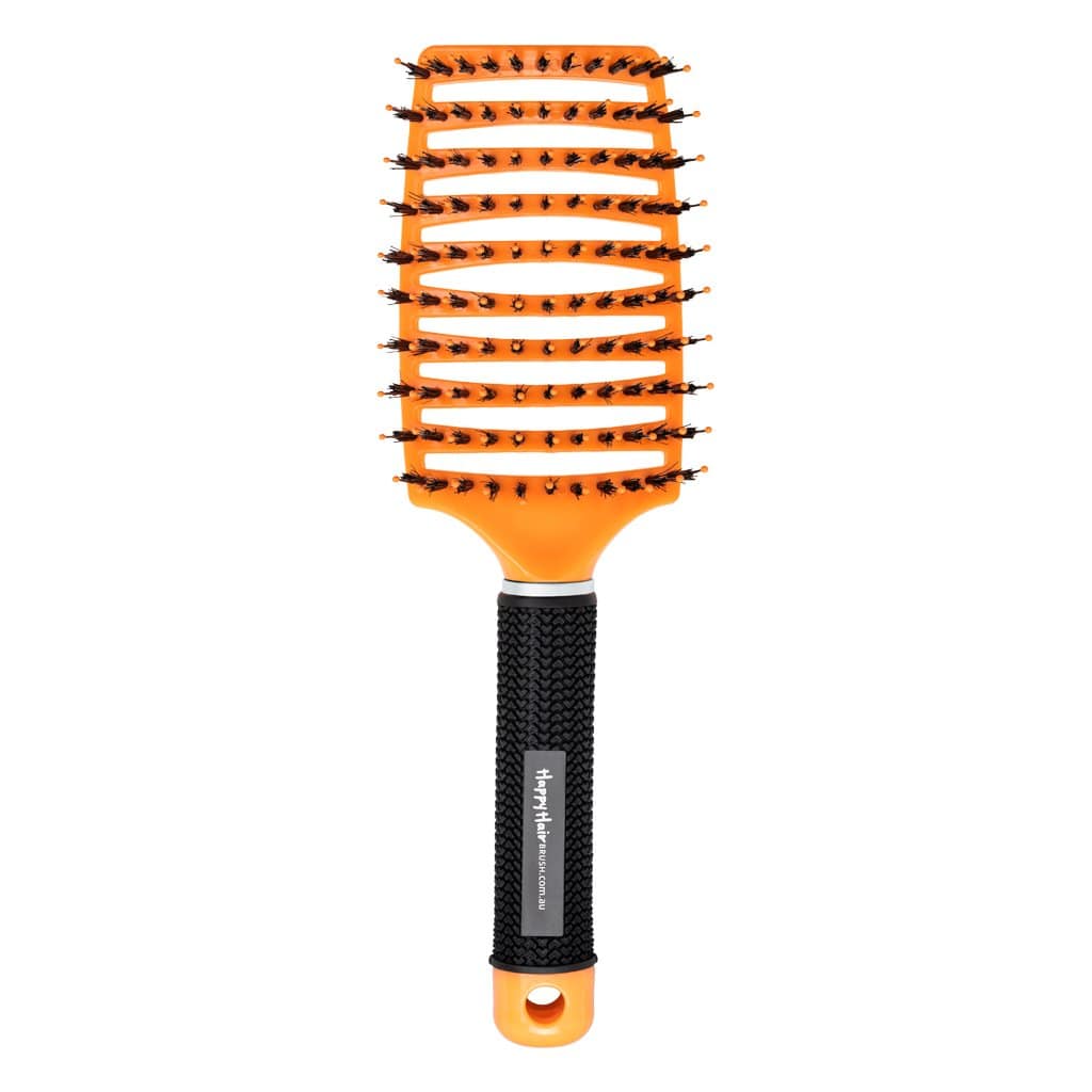 Happy Hair Brush Original Paddle Brush Orange Original Happy Hair Brush