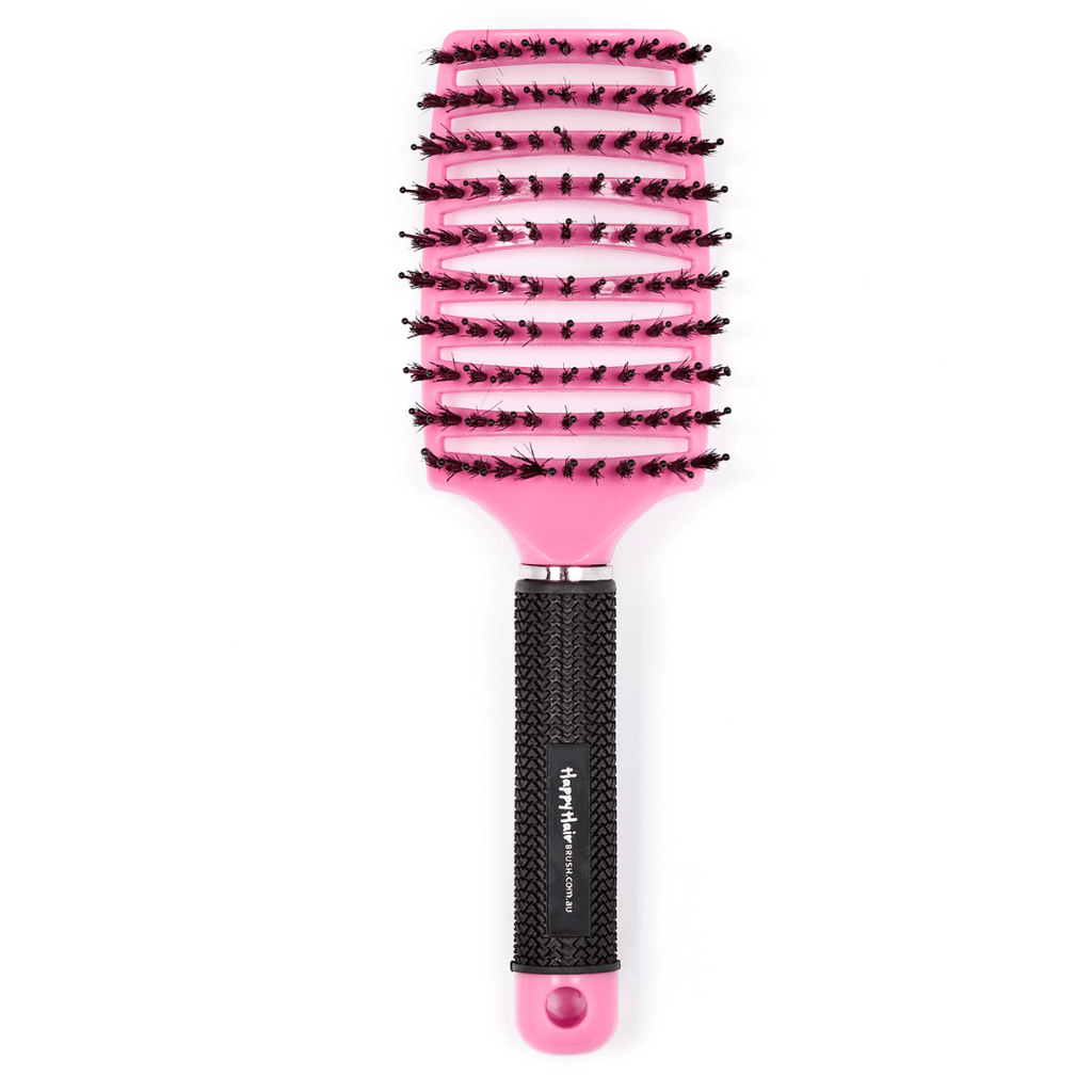 Happy Hair Brush Original Paddle Brush Pink Original Happy Hair Brush