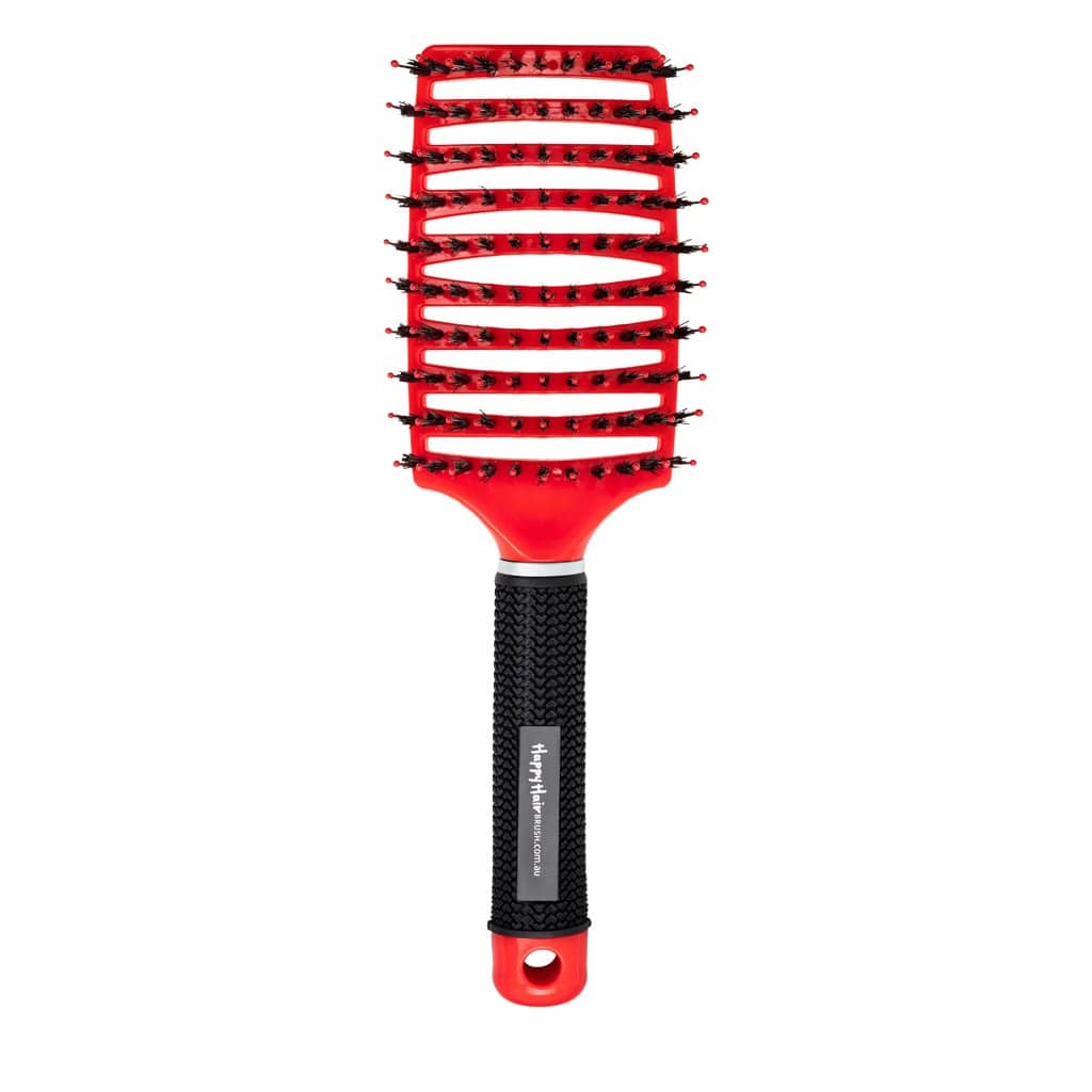 Happy Hair Brush Original Paddle Brush Red Original Happy Hair Brush