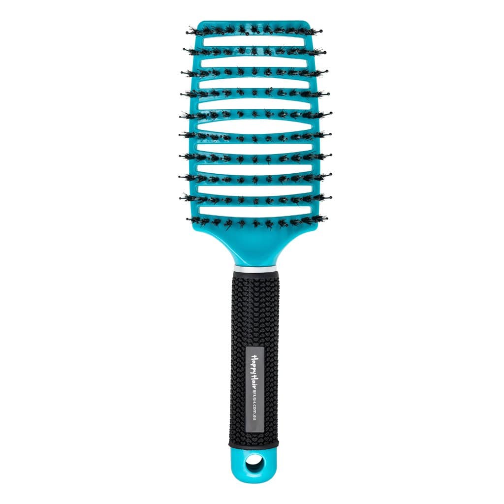 Happy Hair Brush Original Paddle Brush Teal Original Happy Hair Brush