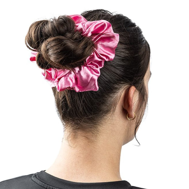 Happy Hair Brush Accessory Scrunchie - Pink