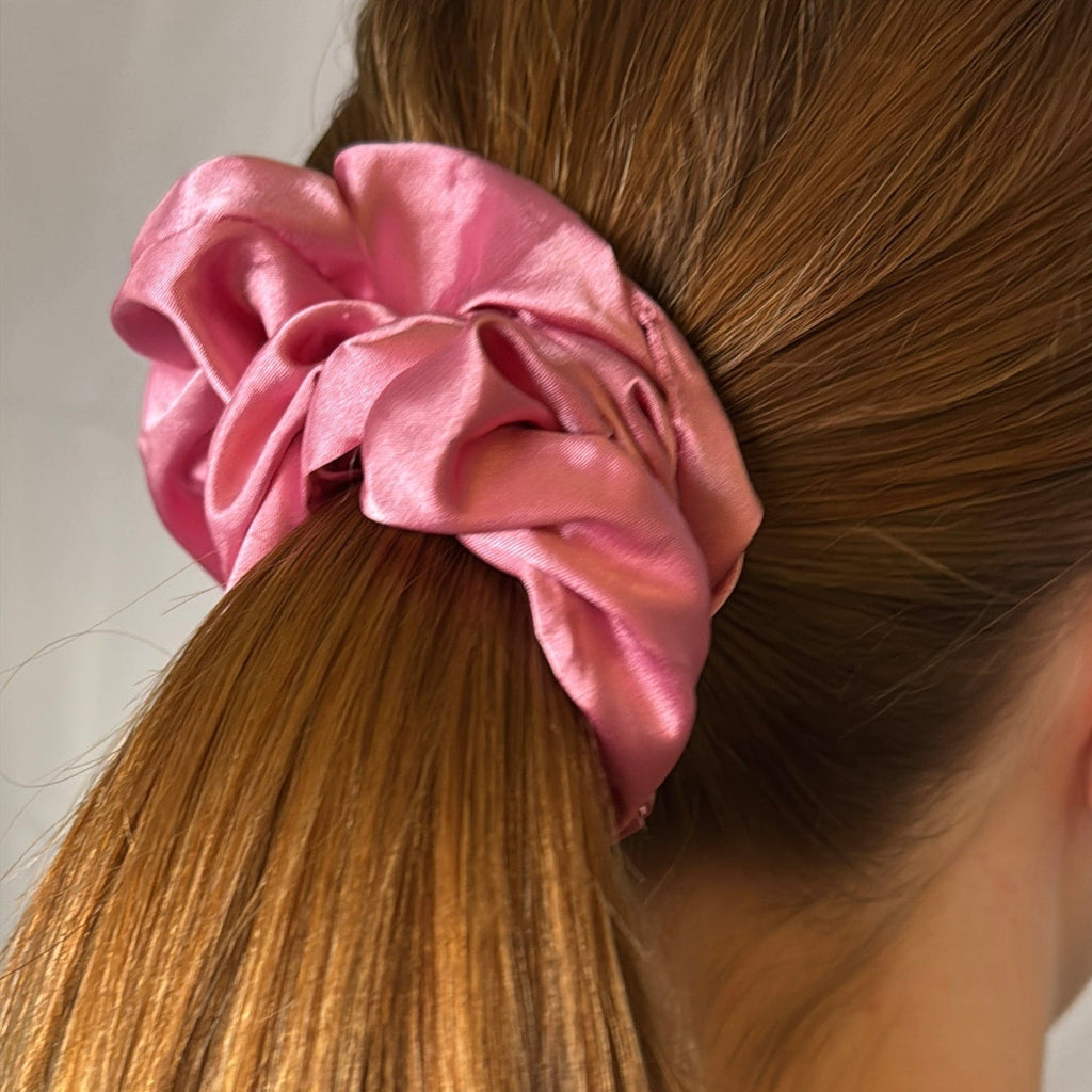 Happy Hair Brush Accessory Scrunchie - Pink