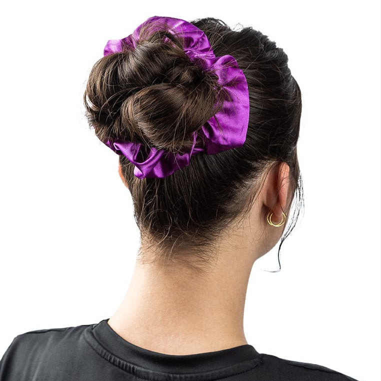 Happy Hair Brush Accessory Scrunchie - Purple