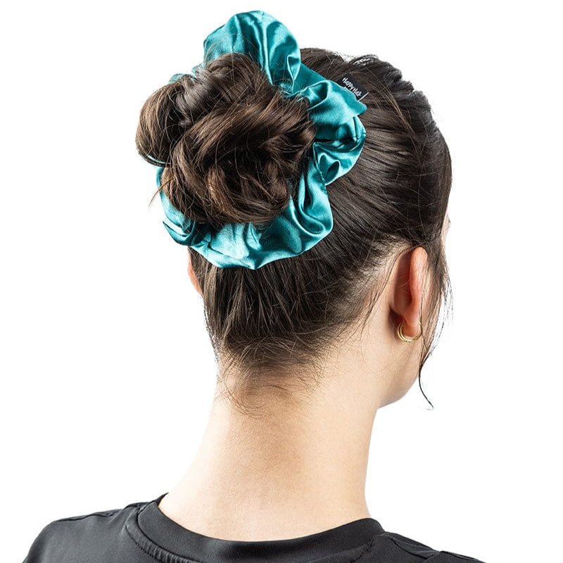Happy Hair Brush Accessory Scrunchie - Teal