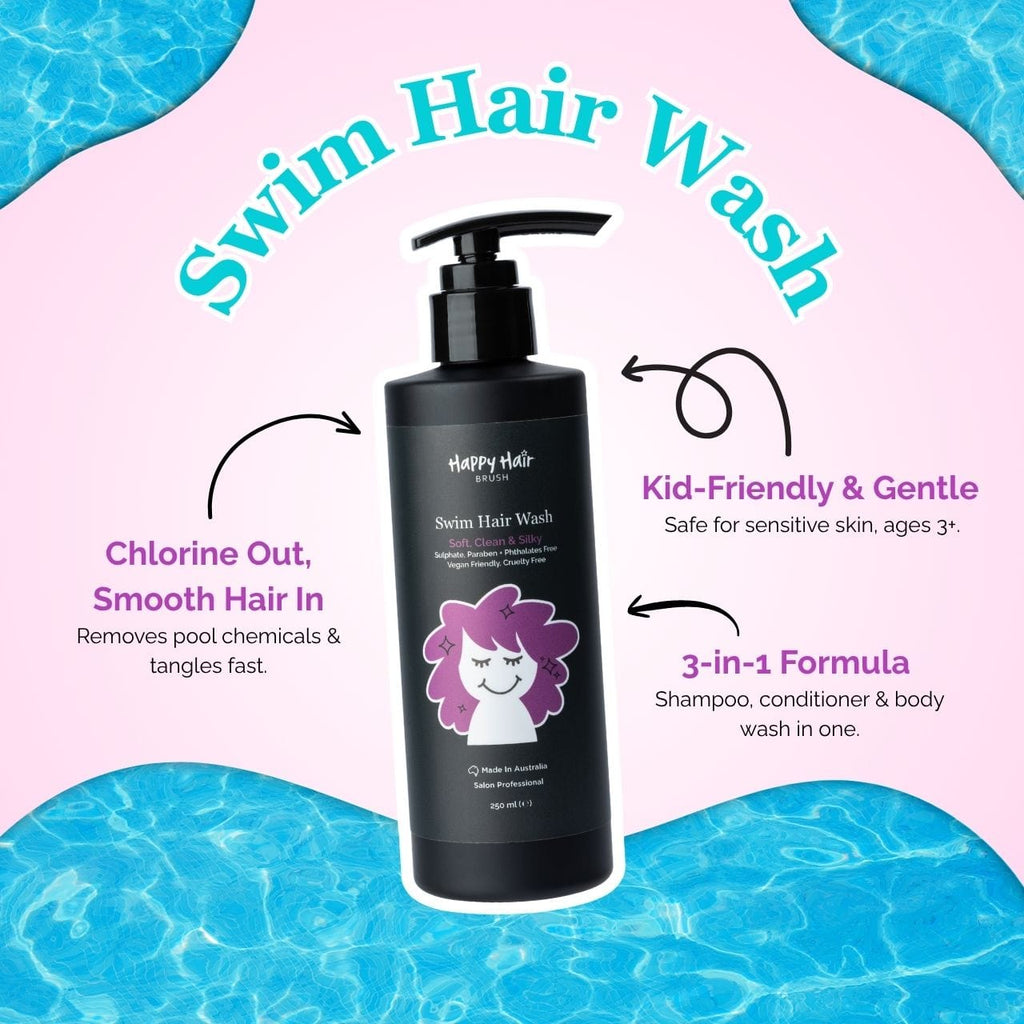 Happy Hair Brush HairCare Swim Hair Wash