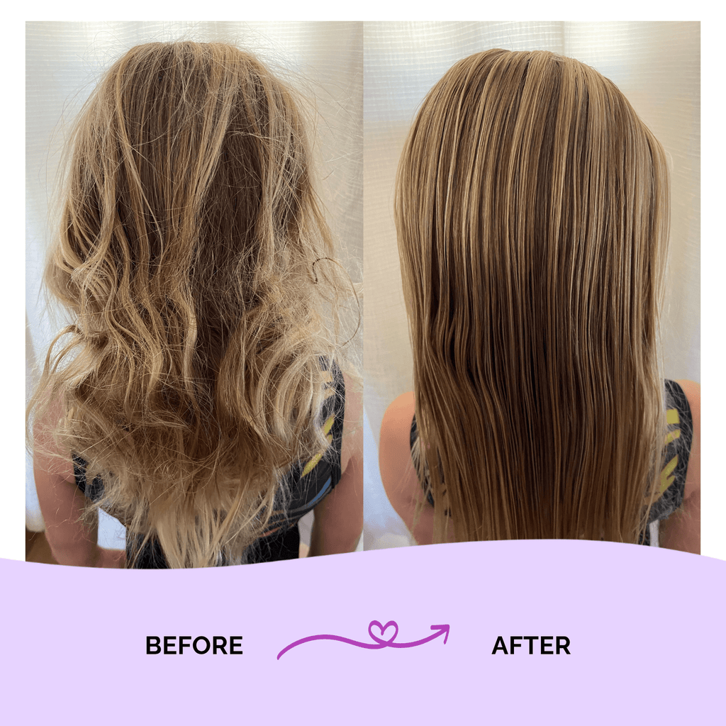 Happy Hair Brush Original Paddle Brush The Pain-Free Detangling Solution - Original Happy Hair Brush - Purple