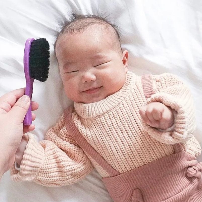 Happy Hair Brush Baby Brush Baby Happy Hair Brush - Purple