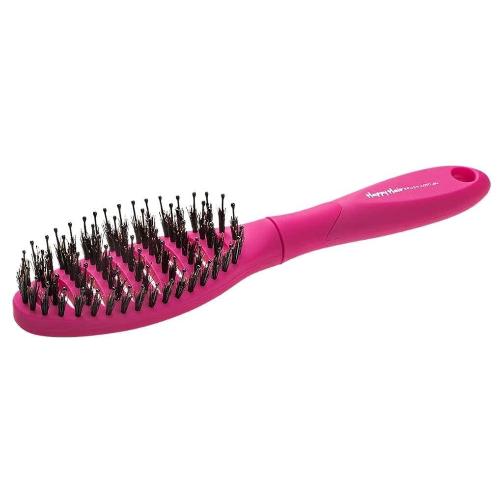 Happy Hair Brush Brush Mini Happy Hair Brush - Fuchsia