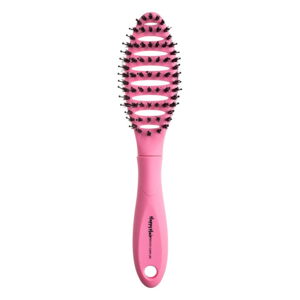 Happy Hair Brush Brush Mini Happy Hair Brush - Pink