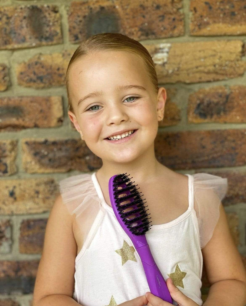 Happy Hair Brush Brush Mini Happy Hair Brush - Purple