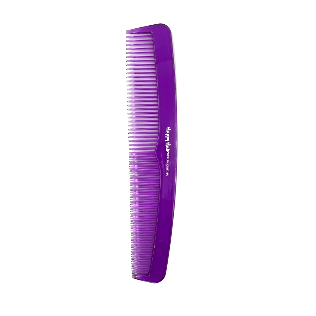 Happy Hair Brush Comb Hair Combs 5-Pack Purple