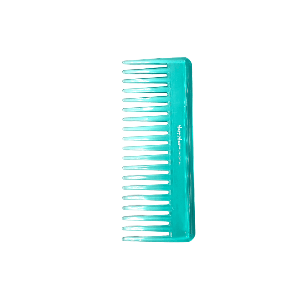 Happy Hair Brush Comb Hair Combs 5-Pack Teal