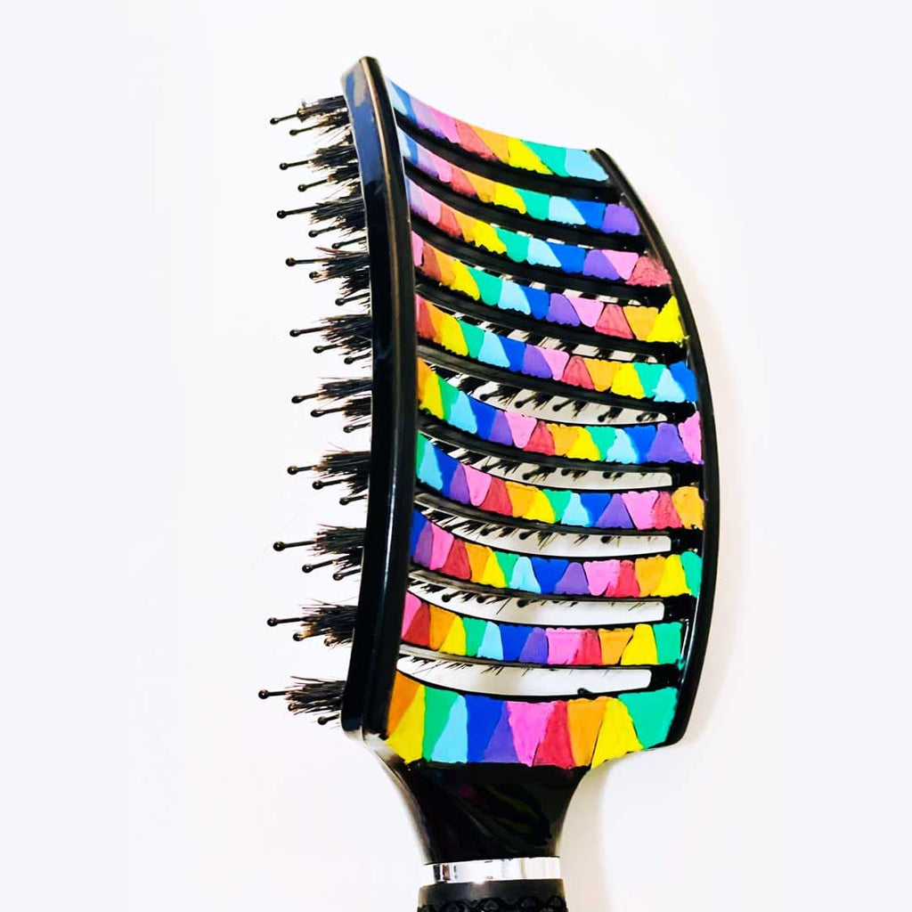 Happy Hair Brush Craft Decoration Makers Bling your Brush Acrylic Markers 24Pk
