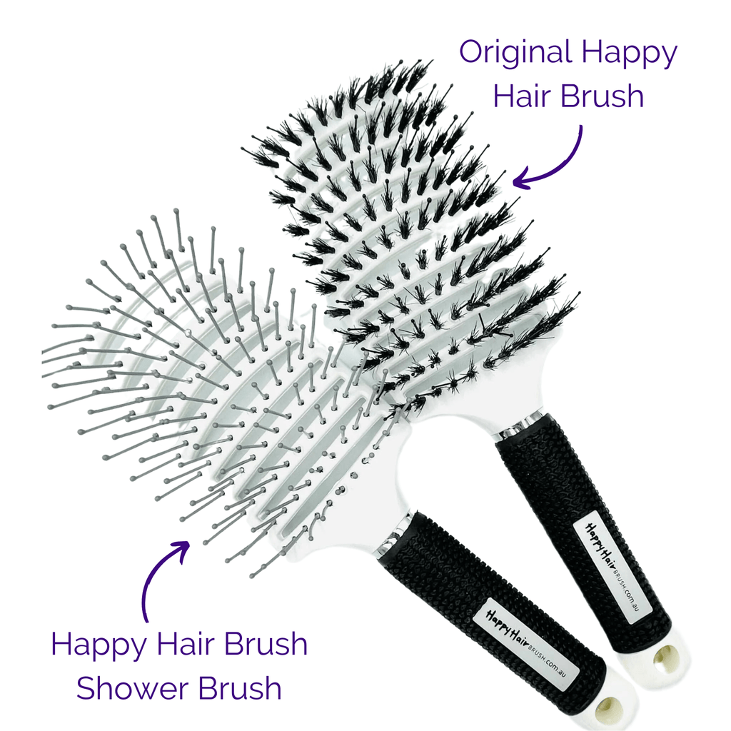 Happy Hair Brush Hair Brush Happy Hair Brush - Shower Brush