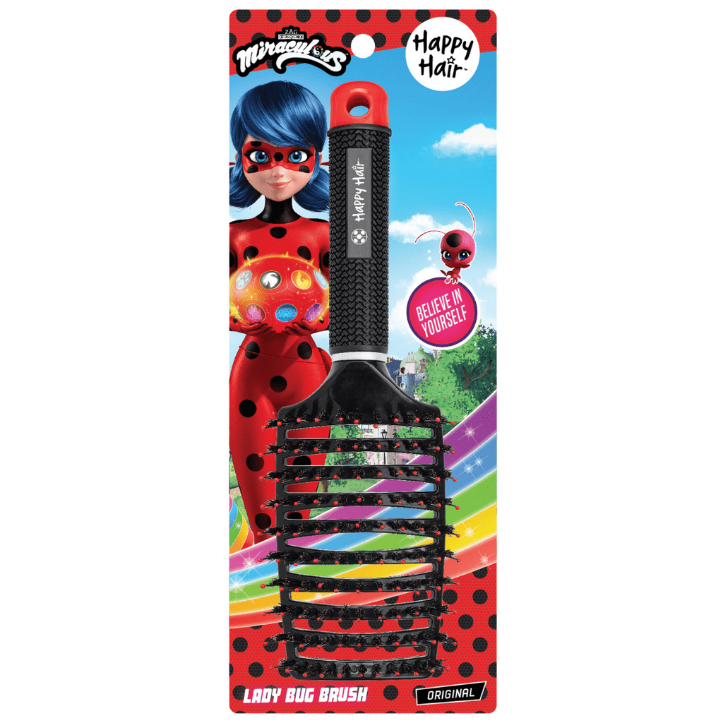 Happy Hair Brush Hair Brush Miraculous Ladybug Original Brush