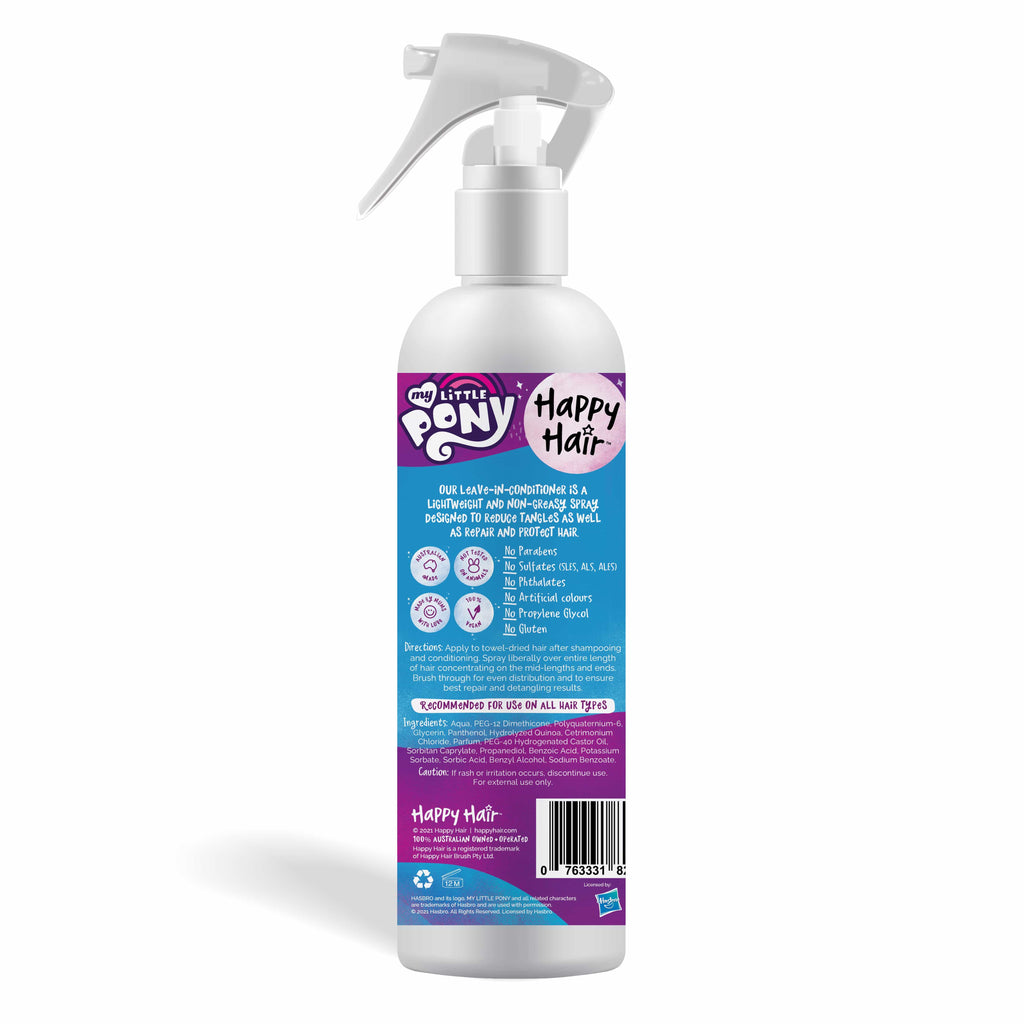 Happy Hair Brush Hair Care My Little Pony Repair Spray 300ml