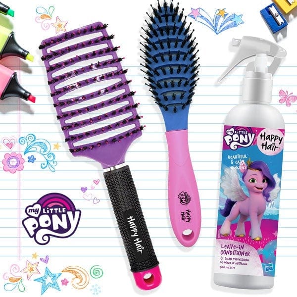 Happy Hair Brush Izzy My Little Pony Packs
