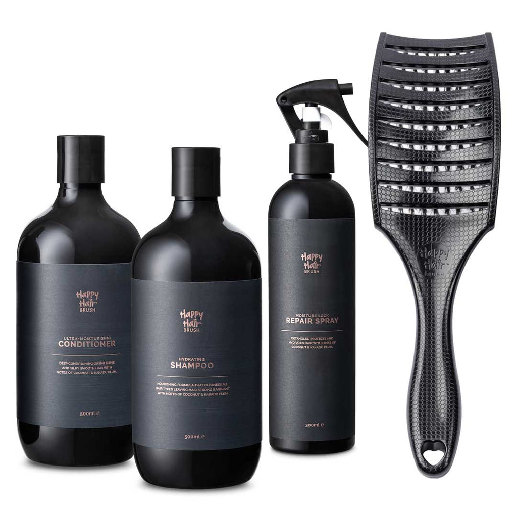 Happy Hair Brush LUXE Brush Pack