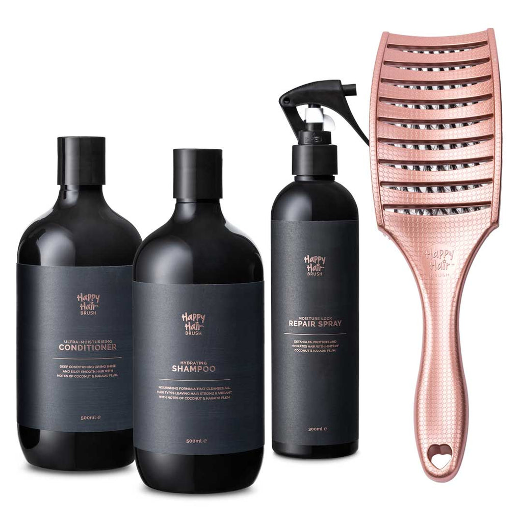 Happy Hair Brush LUXE Brush Pack