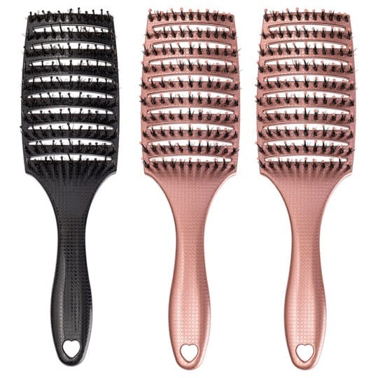 Happy Hair Brush Mother Brush - 3 Pack