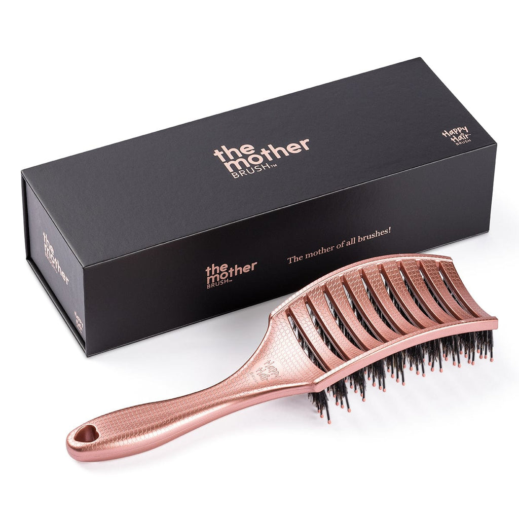 Happy Hair Brush Mother Brush - Rose Gold